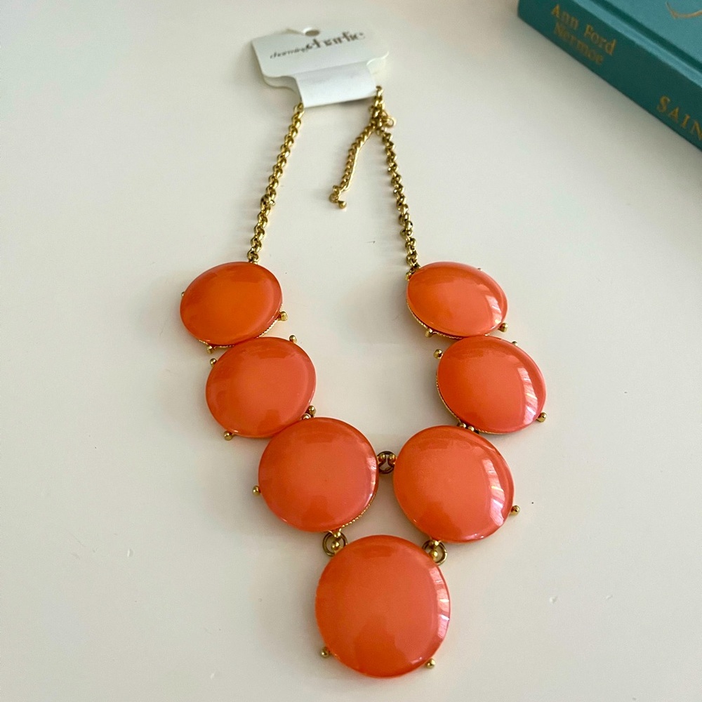 NWT coral necklace!